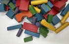 Playskool Kids Multicolor Village Wooden Building Blocks Set With Duffle Bag — photo 5
