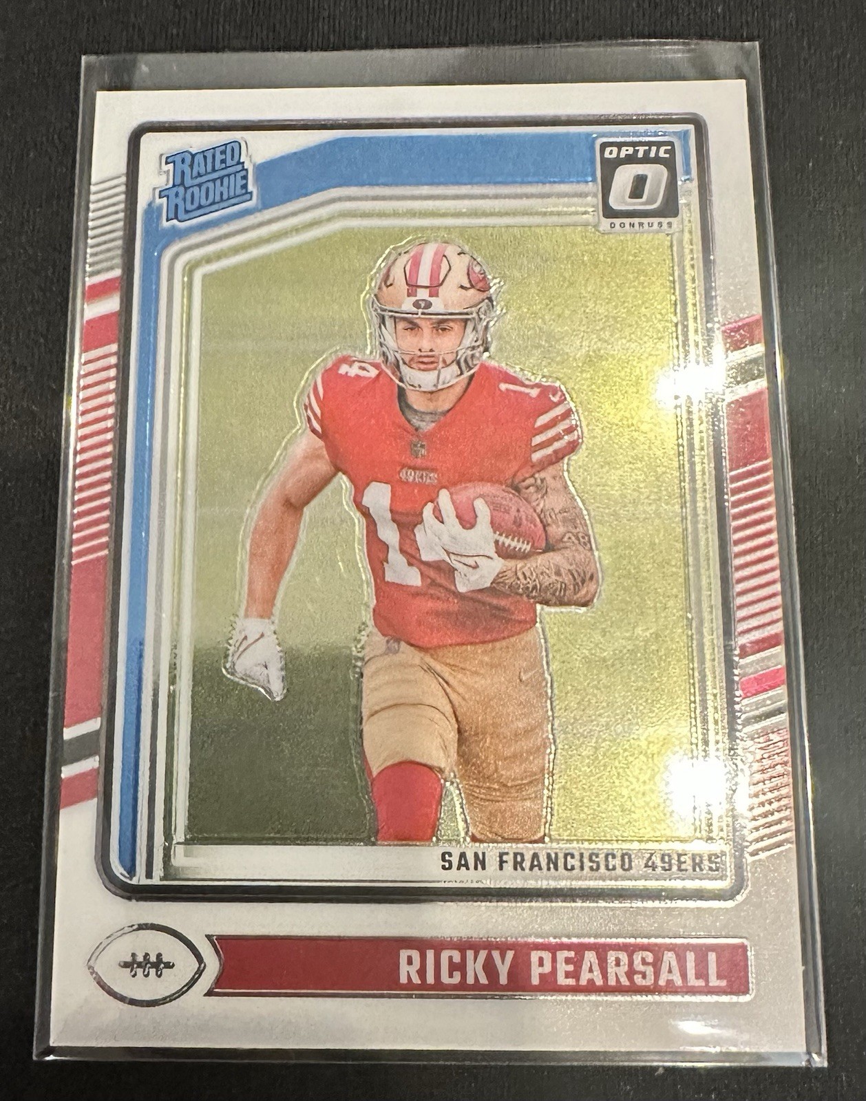 2024 Optic Ricky Pearsall Rated Rookie RC 49ers Base #284