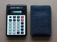 SILVER REED 81 - VINTAGE ELECTRONIC CALCULATOR - VFD DISPLAY - 1979 - UNBOXED