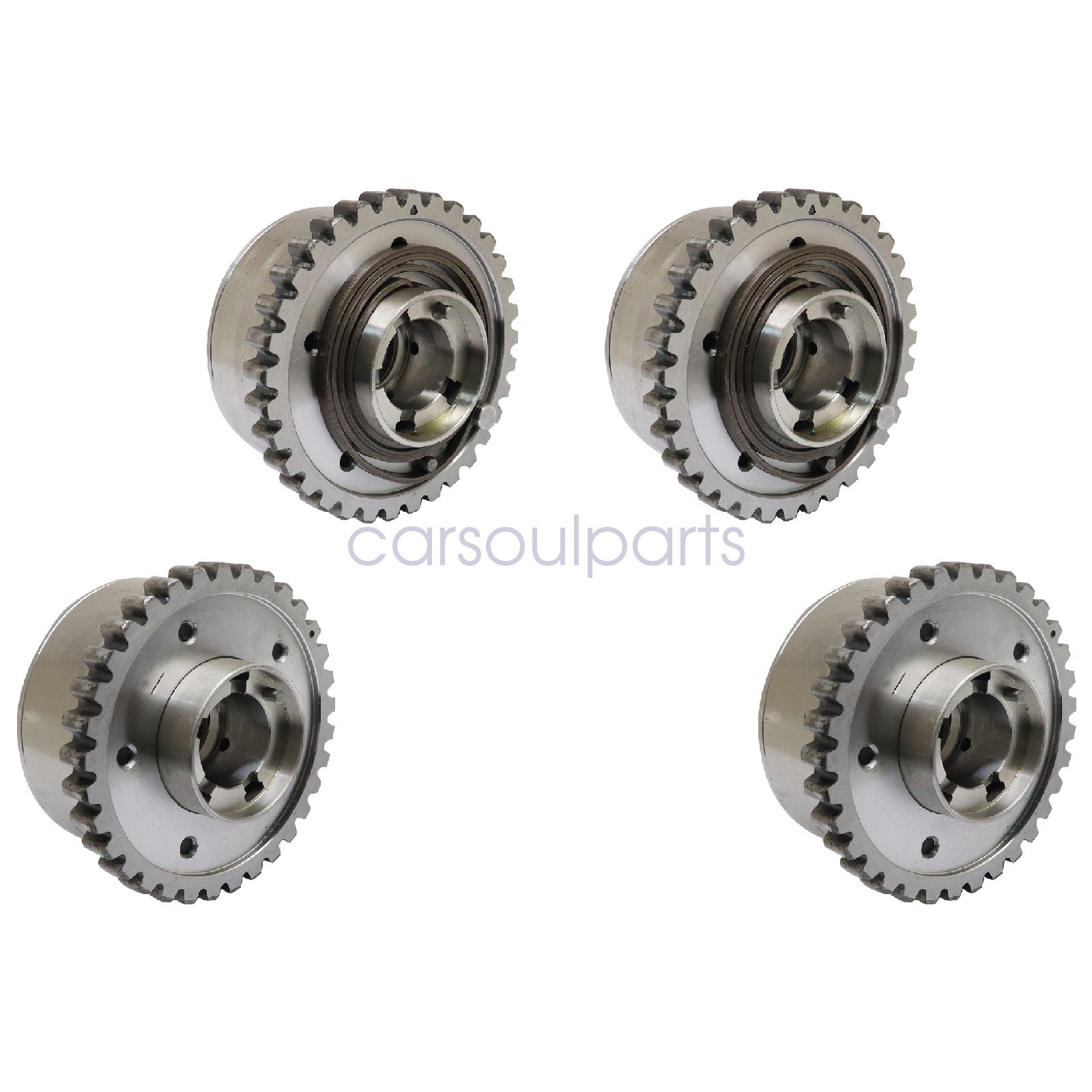4x Camshaft Phaser Inlet & Outlet Fits Maserati Quattroporte Ghibli S 3.0L New