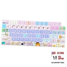 Keyboard Cover Skin for 2021-2024 MacBook Pro 14/16 A2442 A2485 A3112 Cute Cat