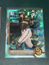 2022 Bowman Chrome SAPPHIRE Euribiel Angeles AQUA /55