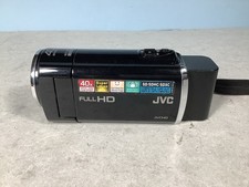 JVC Everio GZ-HM40BU FULL HD Camcorder  Charger  Battery  8GB SD Tested