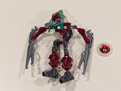 LEGO Bionicle 8614 Vahki Nuurakh with correct Kanoka disc & Book, VG  Condition