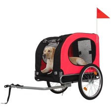Dog Bike Trailer, 88Lbs Pet Cart Bicycle Carrier with Quick Release Wheels
