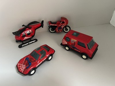 BUDDY L  SPIDER-MAN Vehicle Set  Secret Wars Variation 1984 