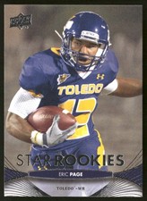 Eric Page 2012 Upper Deck #208 - Toledo Rockets