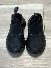 NIKE Flex Runner 3 PS Kids, Size 9C, Black Anthracite FN1449-002