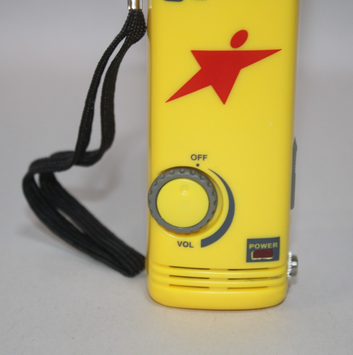 Radio tascabile AM/FM sportiva elegante cinturino manuale anni 90 vintage - scatola aperta - funzionante - Foto 4 di 10