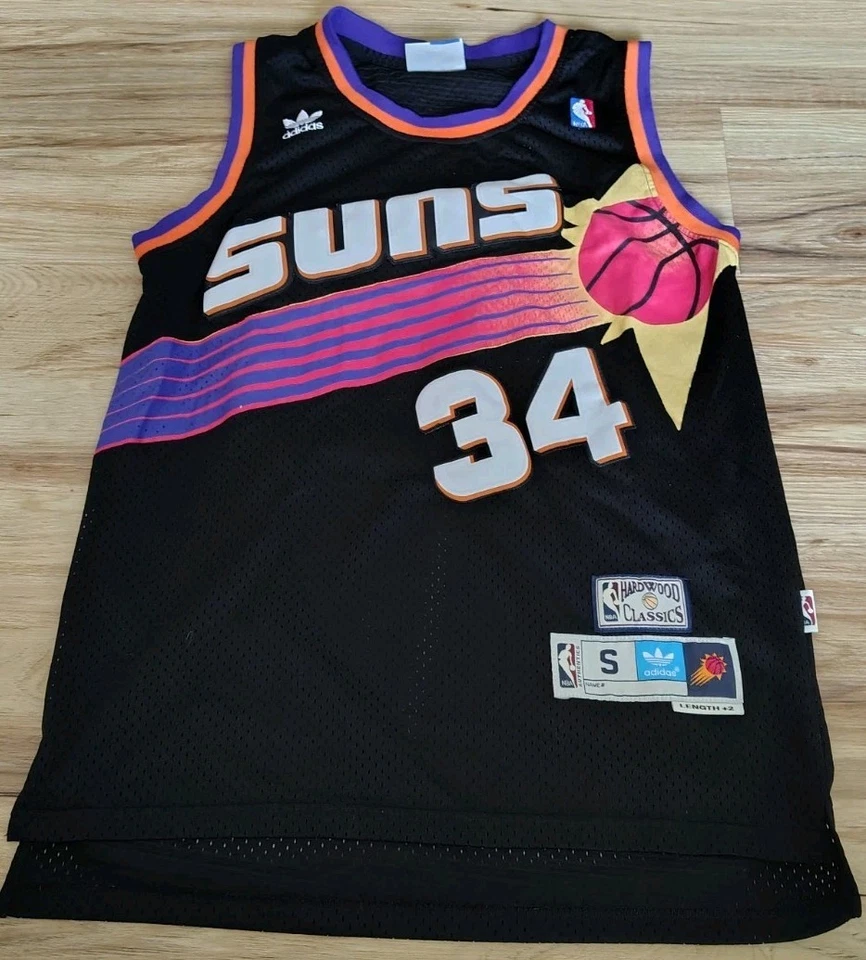 Adidas Charles Barkley Phoenix Suns Hardwood Classics tamanho pequeno costurado - Imagem 2 de 2