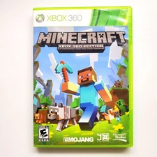 (Disc Has Cracks) Minecraft - Microsoft Xbox 360 Tested Authentic