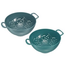 Mini Coladores Frutas Verduras Tamiz Colador Tazón Escurridor Colador 2 PIEZAS