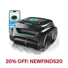 WYBOT C2 Cordless Robotic Pool Cleaner, up to 2152 Sq.ft 7 Cleaning Modes BGrade