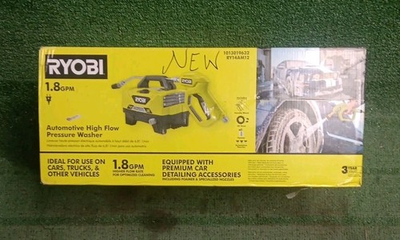 #ad #ad RYOBI RY14AM12 1.8 GPM 1200 PSI Automotive High Flow Pressure Washer Kit NEW $249.99