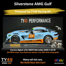 Carrera Digital 132 30870 Mercedes GT3 Powered by Pro RTR TY49 Racing Kit