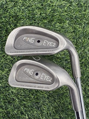 Ping Eye 2 Black Dot RH 8 & 9 Irons KT Shaft USA Made