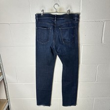 Hugo Boss Jeans Herren W32 L34 Blau 030 Maine Regular Straight Fit Zip Fly Denim