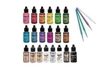 Ranger Tim Holtz MEGA Bundle - All 12 Alcohol Pearls, All 7 Metallic...