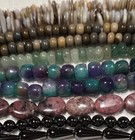 10 strands Lot-Jade--Hematite-Jasper-Rhodochrosite-Shell-AAA903 — photo 5