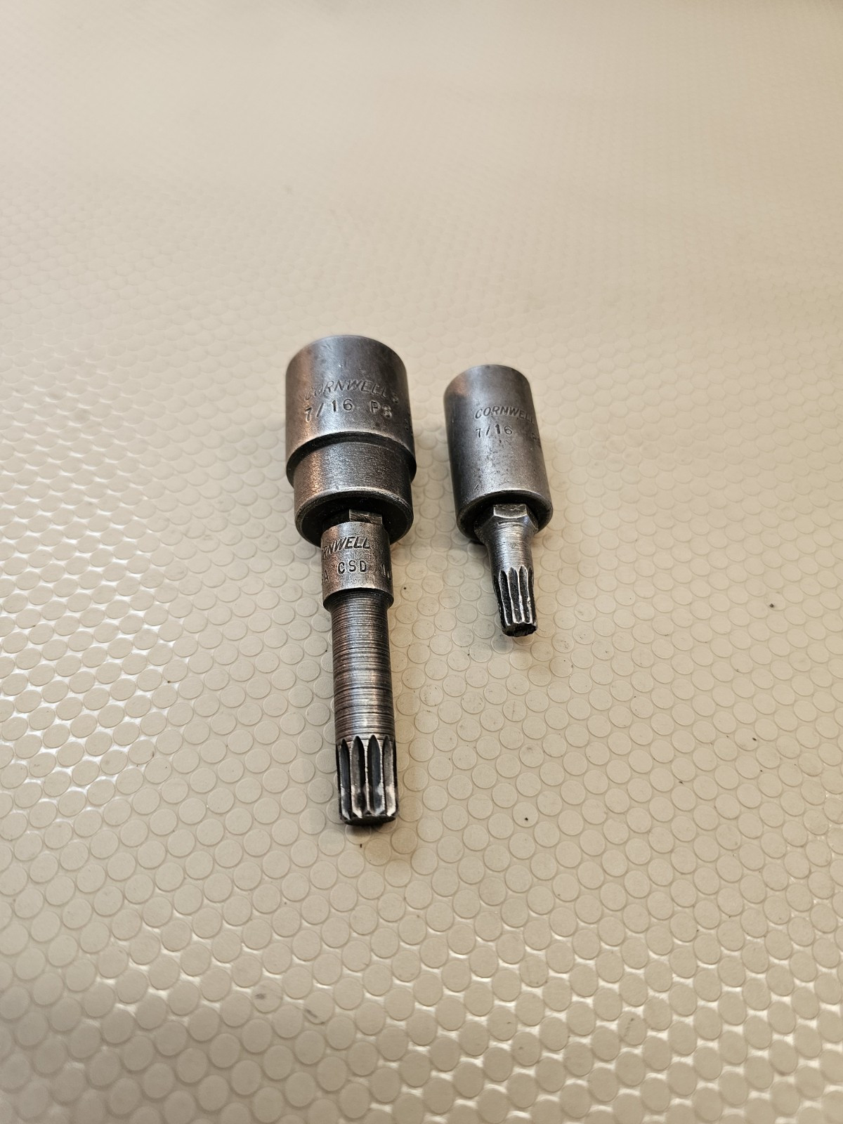 Cornwell Tools 7/16 Shallow Impact Socket 1/2 Drive Triple Square Bit