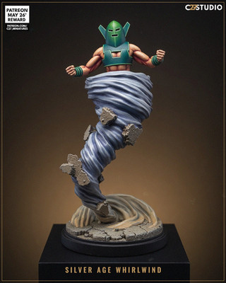 C27 - Silver Age Whirlwind Fan Sculpt (40mm Marvel Crisis Protocol Scale)