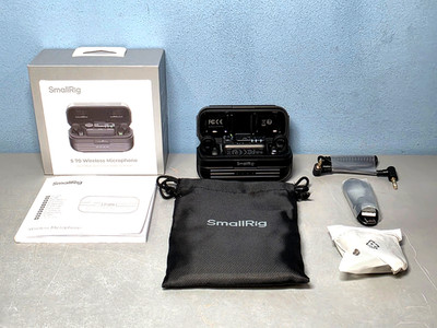 SmallRig S70 Wireless Lavalier Microphone -2TX + 2RX Multi-Device Compatability