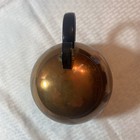 Vintage Collectible Copper Teapot Carafe Warmer Hinged Lid Black Handle — photo 2