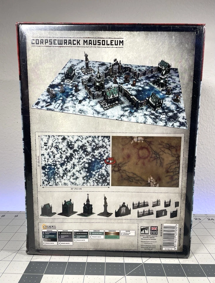 Nuevo en caja Sellado Corpsewrack Mausoleo Warhammer Terrain Sigmarite Fuera de Stock Garden of Morr Foto 2 de 4