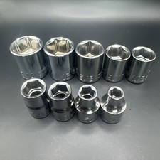 Craftsman 9 Piece 38 Drive 6 Point Sae Socket Set Shallow