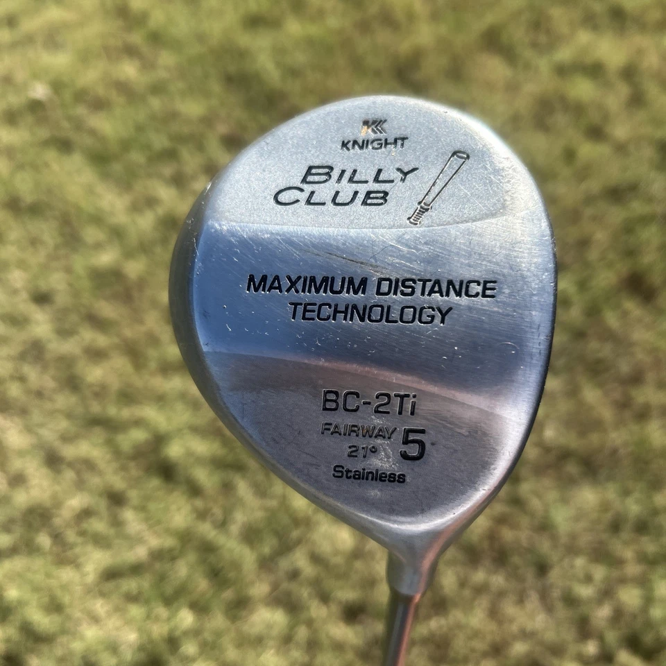 Knight Billy Club BC-2Ti 5-Wood ⛳RH 21° Loft Regular Flex Graphite Shaft ~41.5" - Image 3 of 4