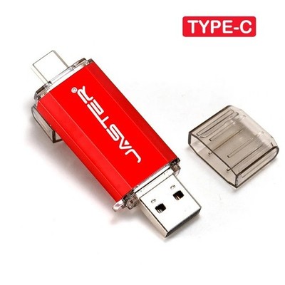 Type-C OTG USB Flash Drive 2-in-1 Memory Photo Stick Pen Drive Android PC Mac 2T