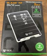 Western Digital WD BLACK P10 2TB Portable External Game Hard Drive For XBOX