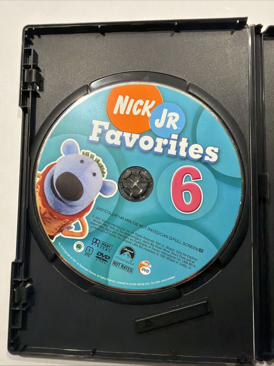 Nick Jr. Favorites - Vol. 6 (DVD, 2007, Canadian) for sale online