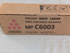 Genuine Ricoh Savin Lanier MP C6003 841851 Magenta Toner Cartridge