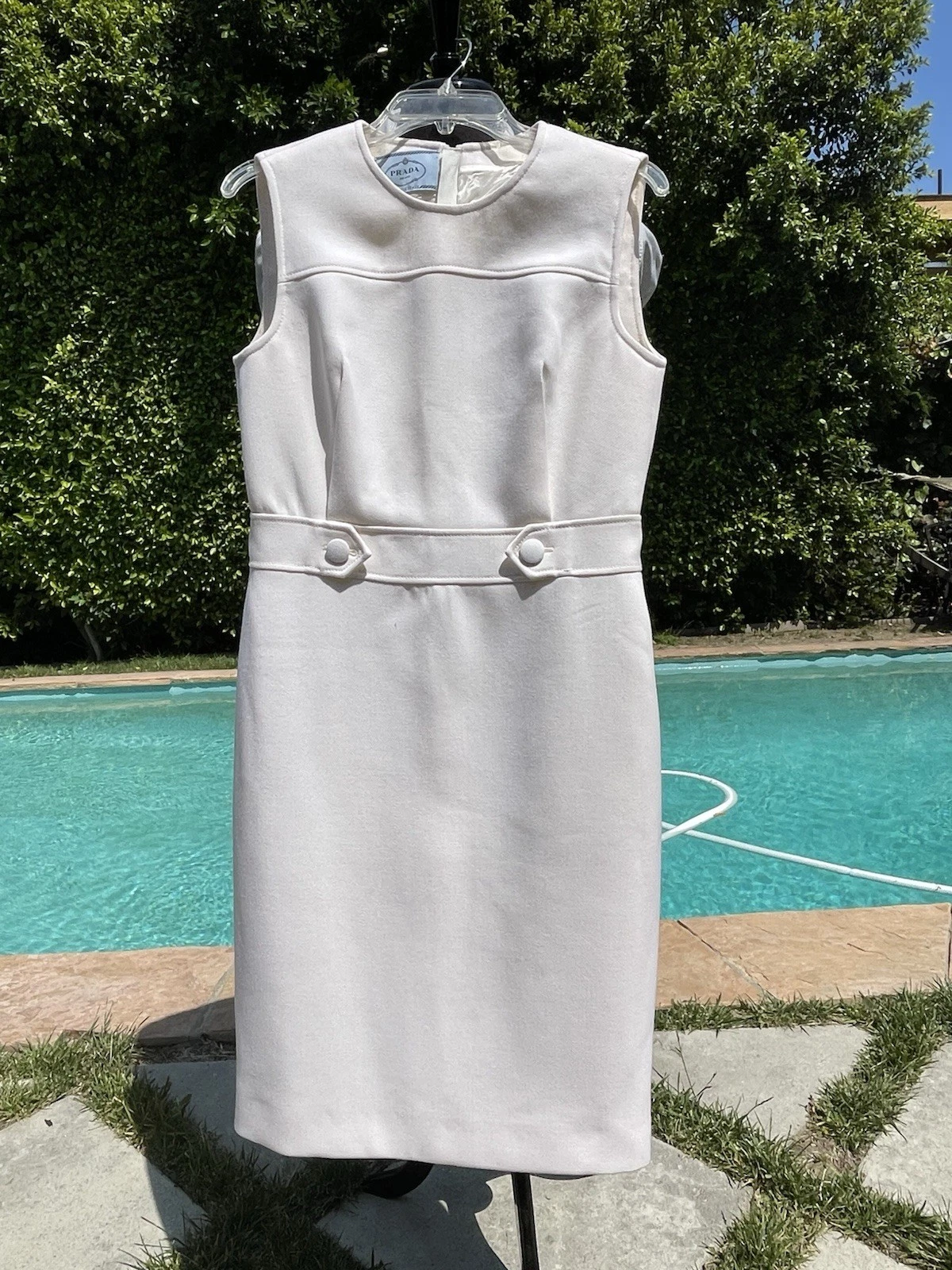 Abito tubino Prada lana vergine