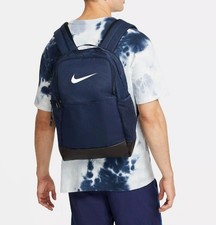 Nike Brasilia 9.5 Training Backpack Medium 24L School bag NAVY BLUE DH7709-410