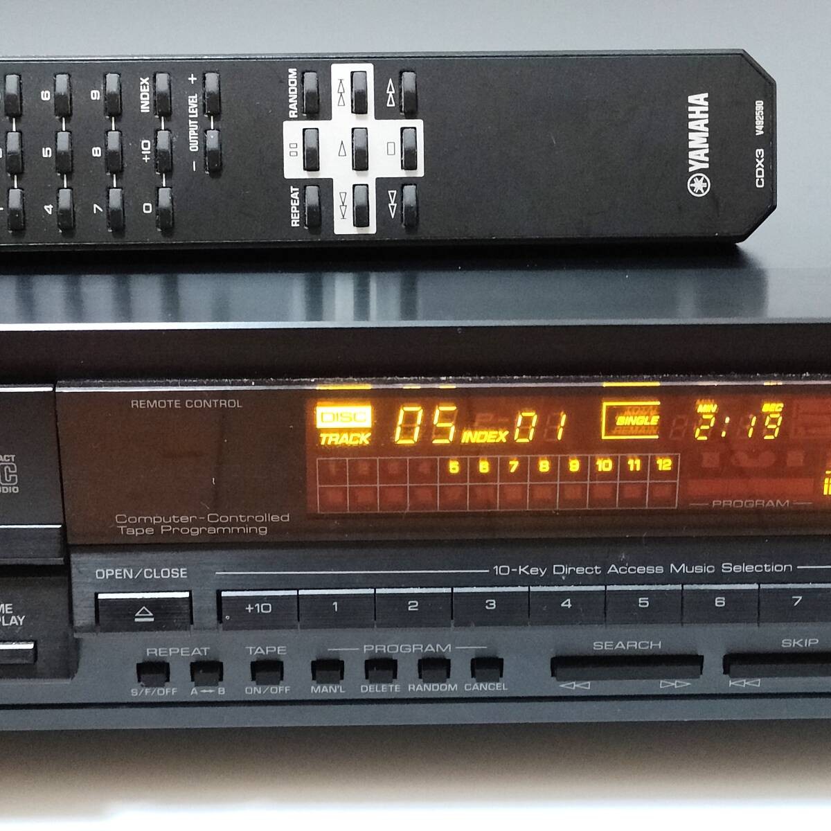Yamaha CDX-1020 CD Player Tested Working With Remote Japan | eBay