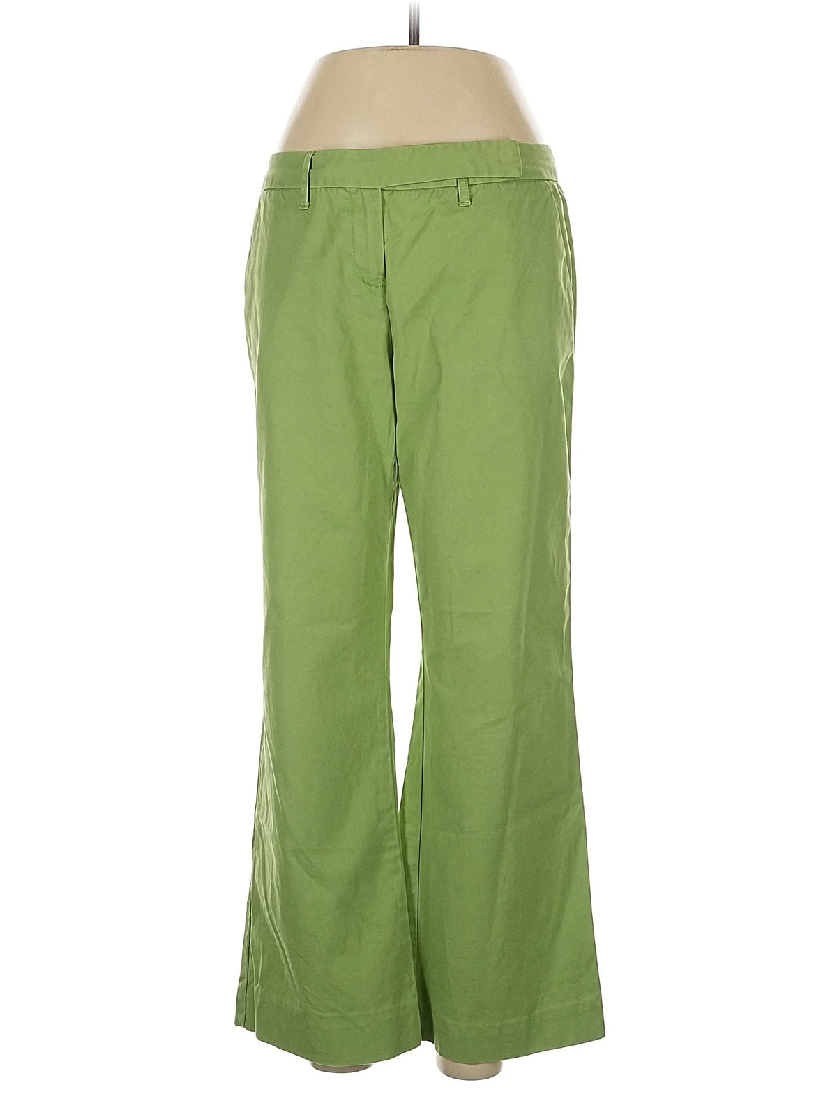 Tommy Hilfiger Women Green Casual Pants 10