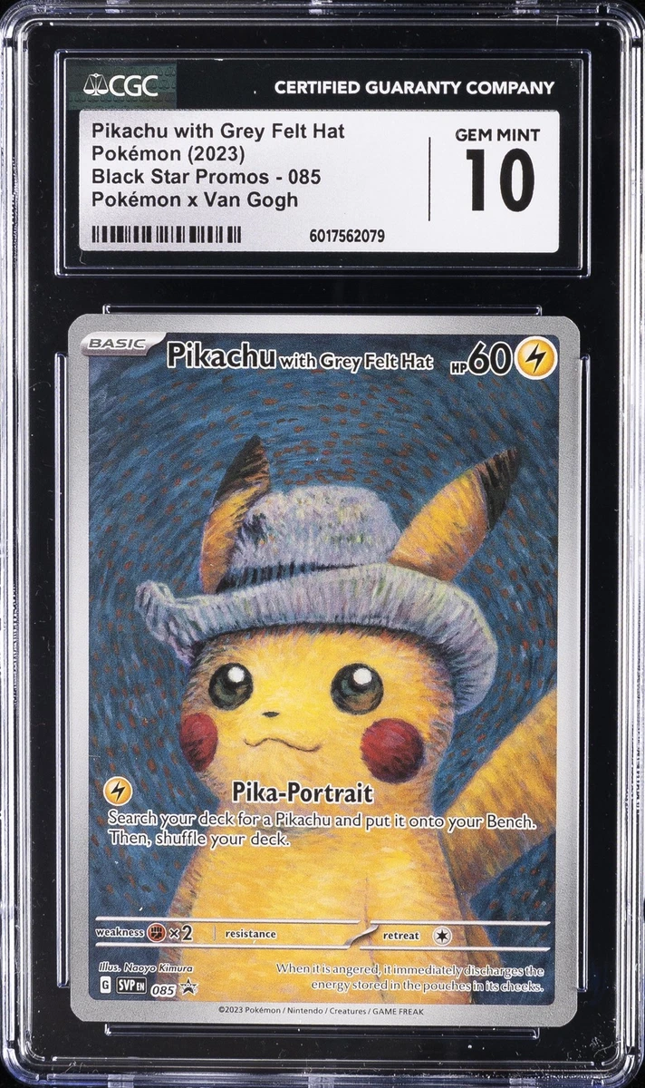 Pikachu with Grey Felt Hat Pokémon TCG Cards for sale | eBay
