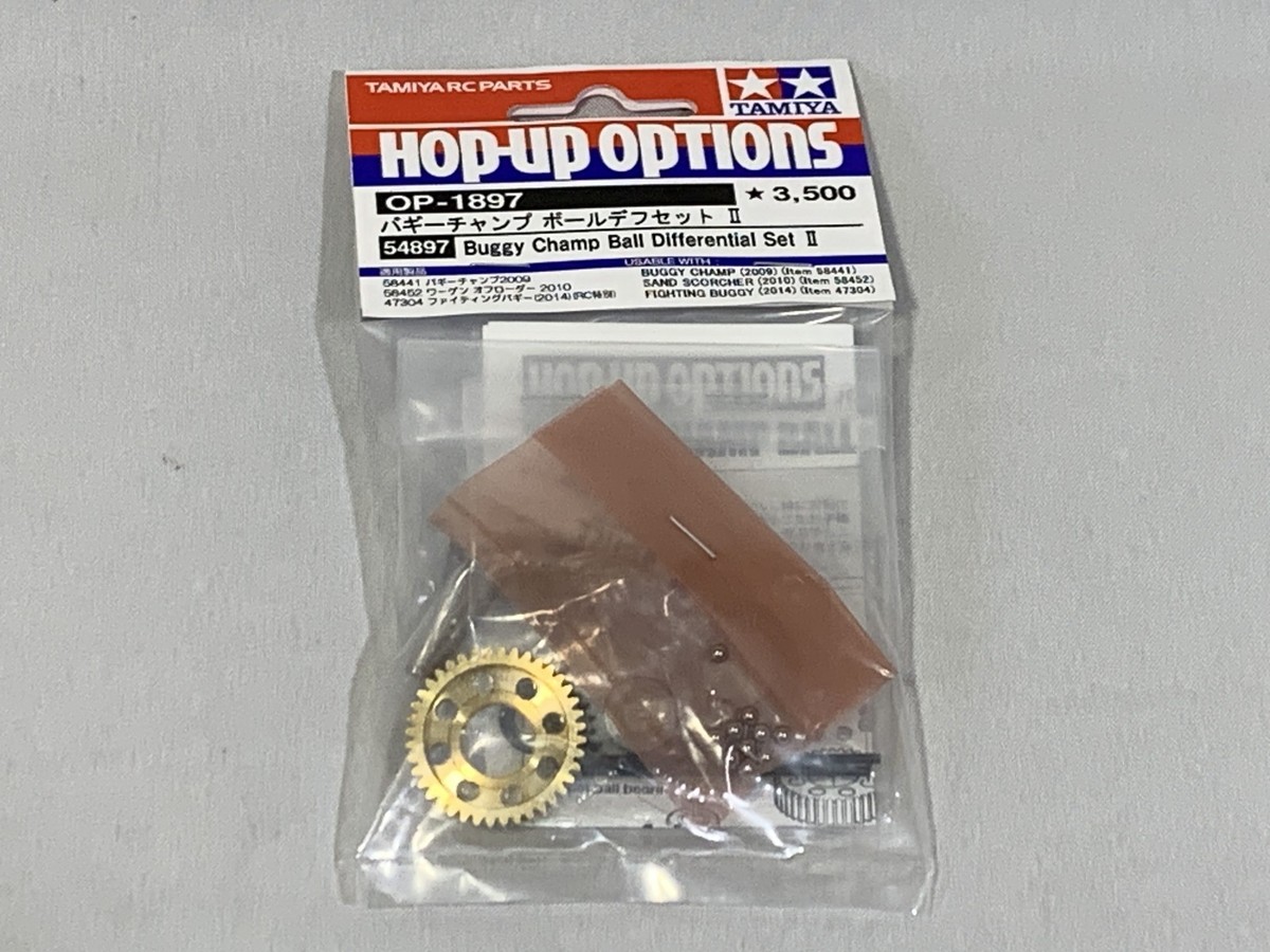 Tamiya Buggy Champ 1/10キット2009ボールデフ付き Tamiya 2009 Buggy Champ 1/10 Off-Road 2WD Buggy Kit