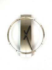 Very Rare Mid Century KIENZLE automatic minimalist Wall Clock Germany 1960 
