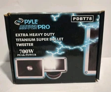 Brand NEW! Pyle Pro PDBT78 Titanium Super Tweeter 700 Watts Tweeter