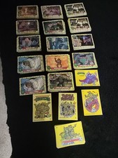 269 1989 Teenage Mutant Ninja Turtles Topps Card and 20 Stickers Lot TMNT Cards