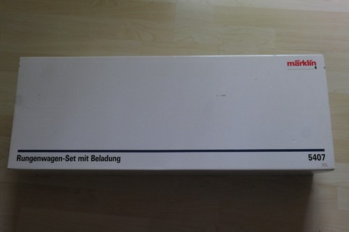 Märklin Spur 1  5407 Rungenwagenset 3-teilig mit Ladung Schwellen neuw/OVP | Condition: Gebraucht