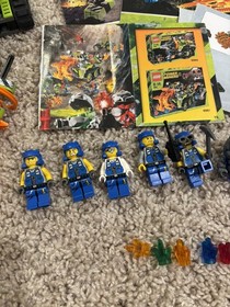 LEGO Power Miners Lot 8956, 8957, 8958, 8960 