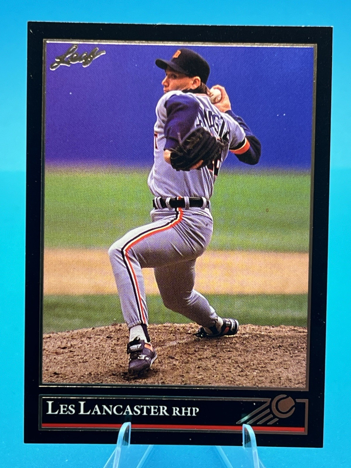 Les Lancaster 1992 Leaf #402 Black Gold Detroit Tigers