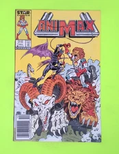 Animax #1 1986 Star Comics 1st App Newsstand 8.0 Comic Book W56-164