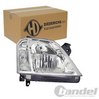 Diederichs Halogen Scheinwerfer Rechts Passend FüR Opel Meriva | 1875082