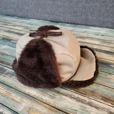 Vintage Trapper Hat Ear Flap Size Medium Made in USA