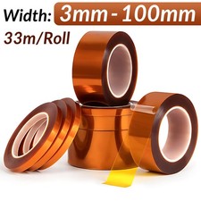 33M Heat Resistant High Temperature Polyimide Film Kapton Tape Hot Self Adhesive